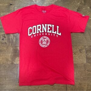Champion Red Short Sleeve Cornell Tee